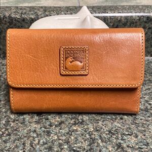 Dooney & Bourke Natural Florentine Leather Organizer Wallet